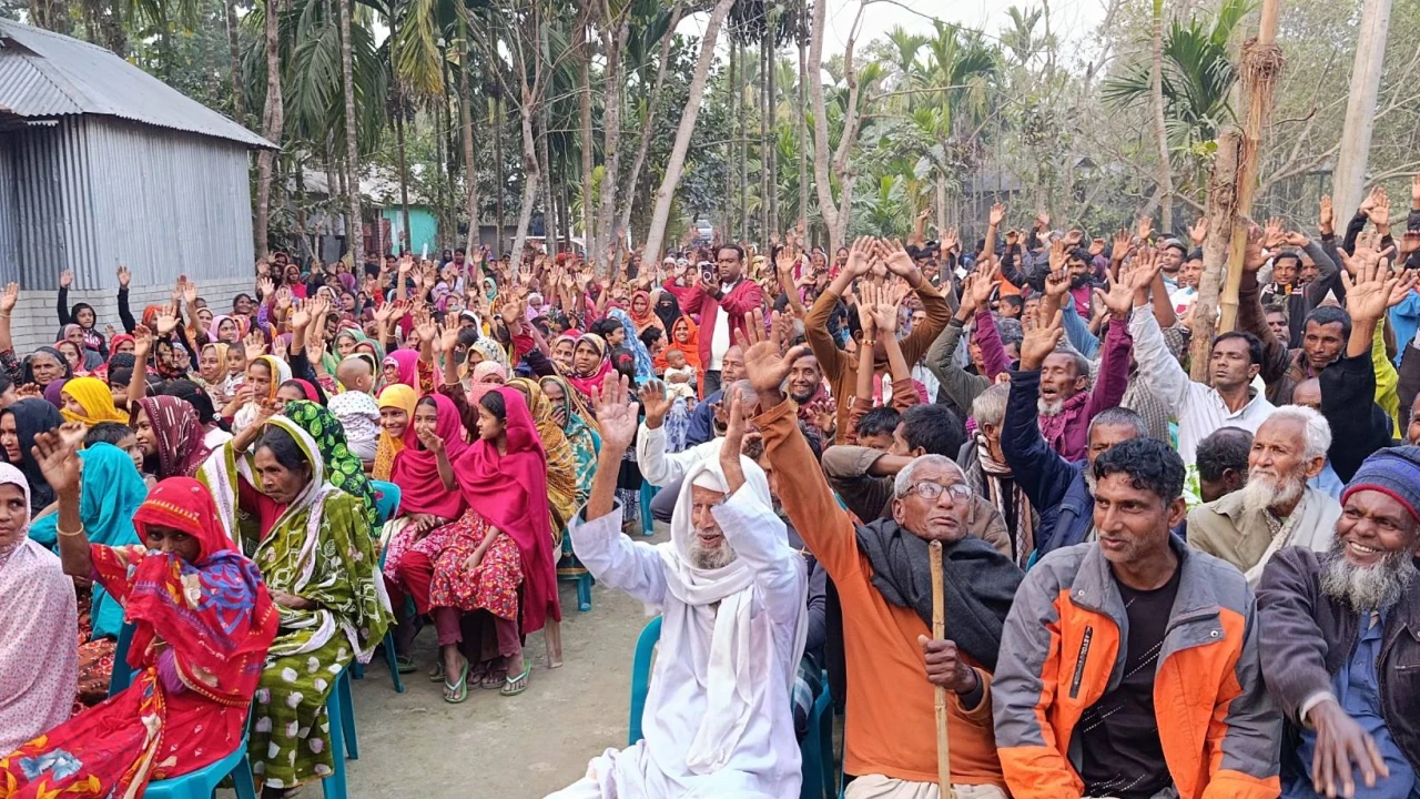 লালমনিরহাট-৩ আসনে ধানের শীষের পক্ষে নির্বাচনী পথসভা