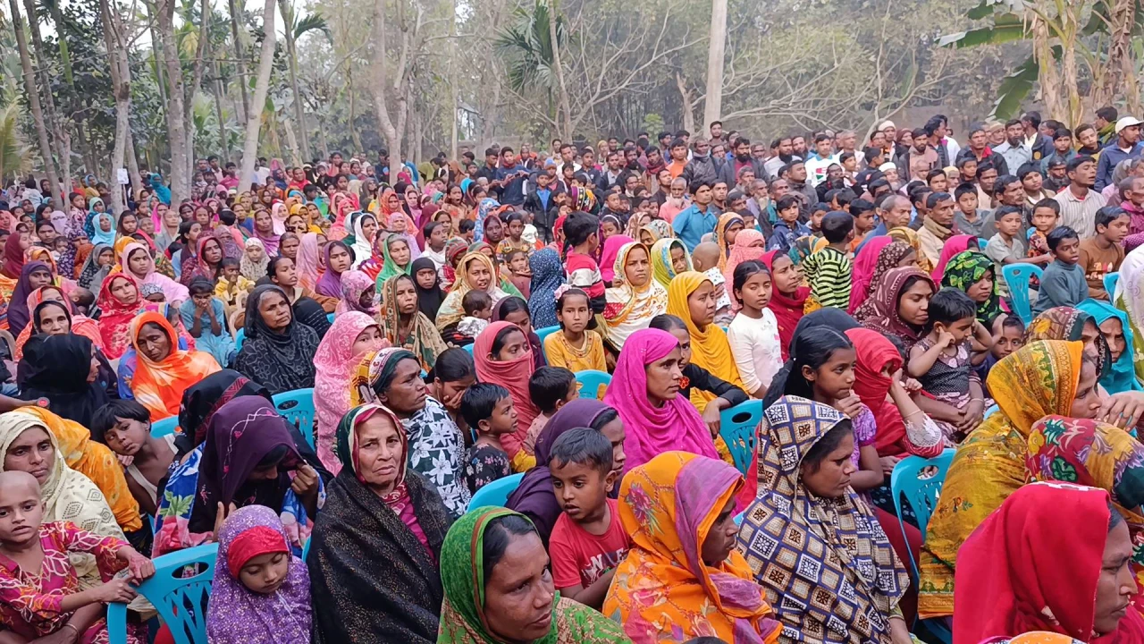 লালমনিরহাট-৩ আসনে নির্বাচনী পথসভা