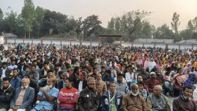লালমনিরহাট-৩ আসনে ধানের শীষের পক্ষে নির্বাচনী পথসভা