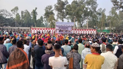 লালমনিরহাট-৩ আসনে ধানের শীষের পক্ষে নির্বাচনী পথসভা