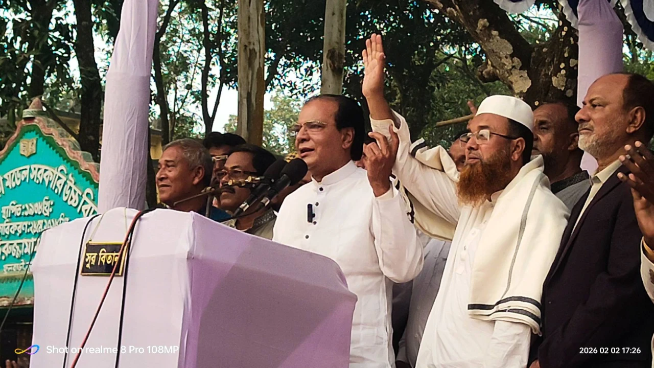 লালমনিরহাট-৩ আসনে ধানের শীষের পক্ষে নির্বাচনী পথসভা