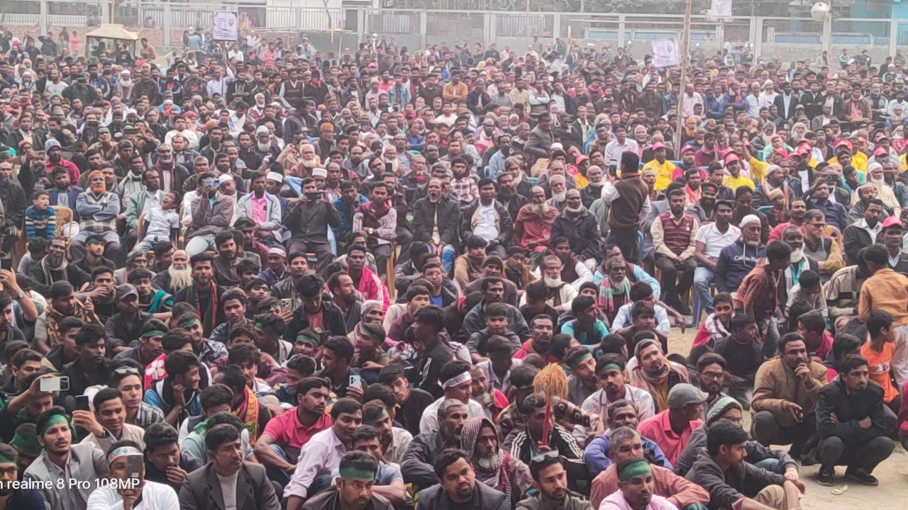 লালমনিরহাট-৩ আসনে ধানের শীষের পক্ষে নির্বাচনী পথসভা